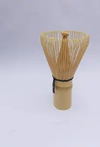 Batedor de bambu tradicional matcha com 100 prontos, cesto de bambu feito sob encomenda japonês para chá verde matcha b
