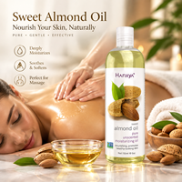 Minyak Pijat Pelembap Almond Manis 150ml Label Pribadi OEM ODM Manufaktur