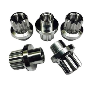 LOGO Customizable Cnc Machined Customized Titanium <strong>Lug</strong> <strong>Nuts</strong> Locking <strong>Lug</strong> <strong>Nuts</strong> - Product Image 1