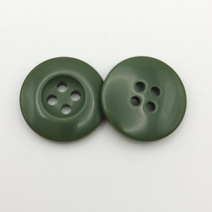 Nhà Máy Giá màu xanh đậm kích thước lớn nút bóng 30L 4 lỗ nút quần áo nhựa nhựa Áo khoác phù hợp với 4 lỗ nút phẳng - Product Image 4