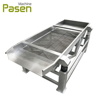 Crible vibrant pour raisins, pour séparer les tiges et les fruits