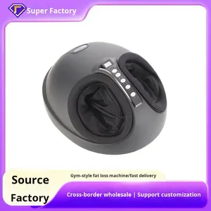 Masajeador de Pies con Control Remoto Inalámbrico, con Bolsa de Aire Calefactora y Amasamiento de Puntos de Acupuntura, para Masaje de Pies y Belleza de Piernas - Product Image 4