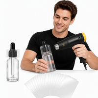 Film rétractable en PVC transparent avec bande rétractable résistante à l'humidité et à la poussière