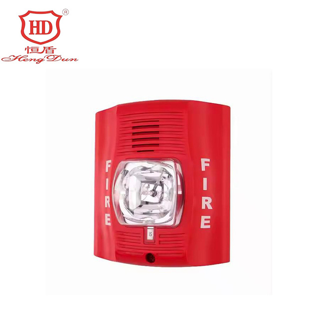 Factory Prices Fire Alarm 24 Volt Emergency Sound and Light Piezo Siren Strobe Siren