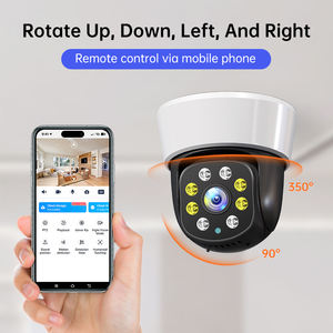 كاميرا مراقبة داخلية IP بدقة 3 ميجابكسل عالية الوضوح مع رؤية ليلية ملونة وواي فاي، طراز O-kam Pro مع بطاقة ذاكرة - Product Image 4