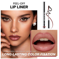 Crayon Teintant Lèvres Waterproof Longue Tenue Vegan Non Transférable à Pointe Feutre Effet Peel-Off Marque Privée
