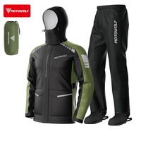 Combinaison de pluie pour moto, imperméable et résistante pour les livreurs, équipement de protection contre la pluie pour la conduite en moto en extérieur