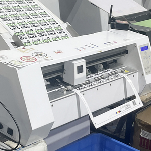 Hoàn toàn tự động A2 A3 A4 Multi-Page Label Cutter Sticker chết máy cắt giấy tấm <span class=keywords><strong>Fed</strong></span> với Wi-Fi truyền - Product Image 1