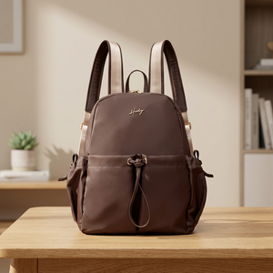 Women Nylon College Summer <b>Laptop</b> <b>Backpack</b> Isla Bag Satin Lining Waterproof Zipper Closure - Product Image 2