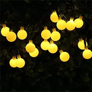 Solare Led piccola palla luce giardino giardino ornamento esterno illuminazione decorativa natale abbastanza luci decorazione