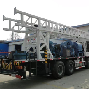 400 600 800 1000 impianto di perforazione per pozzi d'acqua per camion montato su rimorchio idraulico per trivellazione superiore per uranio - Product Image 4