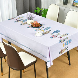 <span class=keywords><strong>Nappe</strong></span> rectangulaire en PVC de style européen, sans lavage, pour table à manger et table basse, idéale pour un usage quotidien à la maison - Offre Spéciale - Product Image 1