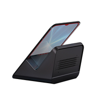HD1-500C Desktop 2D Barcode Scanner Platform Global Exposure CMOS Pembaca Kode QR Kecepatan Tinggi Auto Sensing USB Retail POS