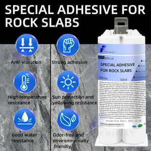 Adhesión profesional 1:1 AB Componente Granito Mármol Slabstone Pegamento sin clavos Adhesivo epoxi para azulejos - Product Image 4
