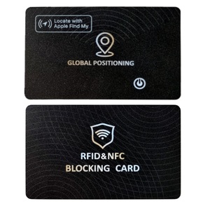 Chứng nhận tìm thấy thẻ thông minh của tôi RFID NFC chặn có thể sạc lại cho bluetooth chống mất Tracker không dây sạc Nhựa Silicone - Product Image 6