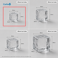 Machine à glaçons cubiques à faible bruit et fonctionnement stable, refroidie par air, compacte, avec fabricant de glaçons intégré, idéale pour les magasins de thé au lait