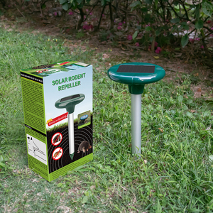 Năng lượng mặt trời Repellent siêu âm Pest <span class=keywords><strong>Control</strong></span> mole chuột cho rắn sản phẩm đẩy lùi ngoài trời thiết bị trang trại Powered rắn Repeller - Product Image 2