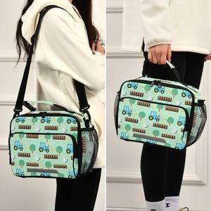 6L Custom Kids Insulated Lunch Bag Cartoon Cooler Bag Waterproof Thermal Bento Food <b>Container</b> Children Student Lunch Bag - Product Image 6