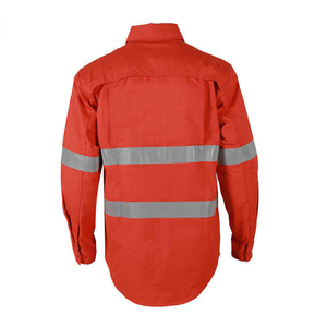 Venta al por mayor Ropa de Trabajo Camisa Manga Larga Administración Vial Mantenimiento Trabajadores Ropa Reflectante Ropa de Protección Laboral - Product Image 5