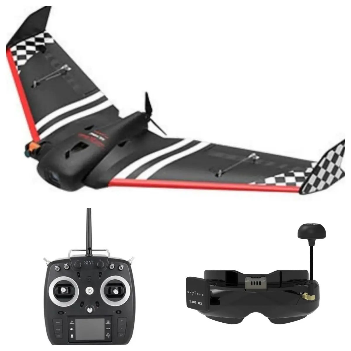 Tốc độ nhanh FPV rc điều khiển từ xa tầm xa máy bay với máy ảnh FPV cánh cố định