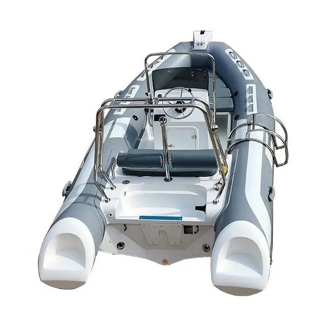 RIB 480 Deep V Hypalon RIB Aufblasbare starre Boote für das Familien fischen