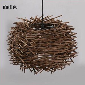 Jaula de pájaros de montaje en pared bonita ecológica de plástico para jardín con personalidad del sudeste asiático, Nido de Pájaro japonés, sala de estar y dormitorio - Product Image 3