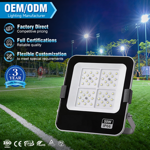 Éclairage extérieur de haute qualité étanche Ip66 50w 100w 200w 300w 400w 600w noir Smd Led Ac Flood Light - Product Image 1