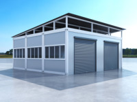 DYCE Maisons conteneurs préfabriquées démontables en kit, mobiles, pour extérieur, couleur personnalisable, respirantes, résidences modulaires
