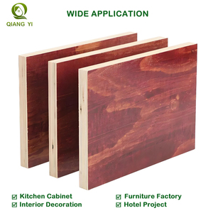 <span class=keywords><strong>Contreplaqué</strong></span> filmé noir de 18 mm, 4x8 pieds |   Panneau de construction marin en eucalyptus <span class=keywords><strong>pour</strong></span> coffrage en béton - Product Image 5