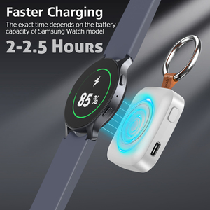 Batterie externe magnétique sans fil 1200 mAh, <span class=keywords><strong>chargeur</strong></span> portable pour Samsung <span class=keywords><strong>Galaxy</strong></span> <span class=keywords><strong>Watch</strong></span> 7 Ultra 6 <span class=keywords><strong>Classic</strong></span> 5 Pro4/3 Active 2/1 - Product Image 5