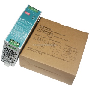 Meanwell EDR-150-24 Single Output 150W <b>24V</b> 6.5A Industrial DIN Rail Power Supply Support Factory Automation - Product Image 1
