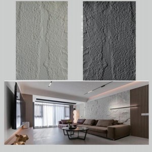 Panneau mural en pierre artificielle 3D en PU de 2400*600 mm, imitation pierre, grand revêtement mural en pierre artificielle, placage en pierre artificielle, revêtement extérieur en PU de 100 mm - Product Image 4