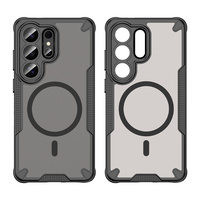 Étui hybride à finition mate avec logo personnalisé pour Samsung Galaxy S26 S26 FE Plus Ultra, étui magnétique pour téléphone