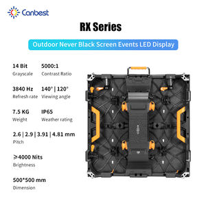 캔베스트 P2.6 2.6mm P2.61 2.61mm P3.9 3.9mm P3.91 3.91mm 실내 비디오 월 LED월 무대 대여 LED 디스플레이 스크린 콘서트용 - Product Image 3