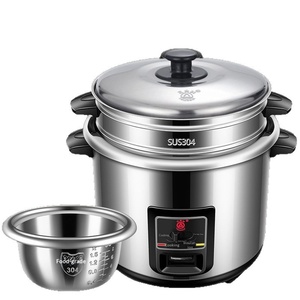<span class=keywords><strong>Cuiseur</strong></span> à riz électrique en acier inoxydable 304, 5L, modèle traditionnel compact, pour 2 personnes, commande mécanique, cuisson à la <span class=keywords><strong>vapeur</strong></span> et maintien au chaud - Product Image 5