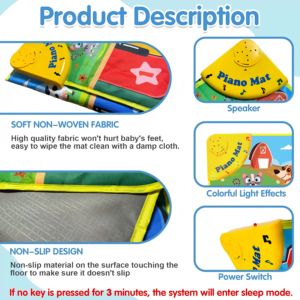 Spaßiges Neues Elektronisches Klavier-Puzzle & Tanzteppich Frühpädagogisches & Stressabbau-Spielzeug für Kinder - Product Image 5