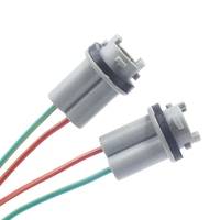 Arnés de cable de luz LED T10 W5W, adaptador de extensión, adaptador de estilo de coche, soporte de enchufe