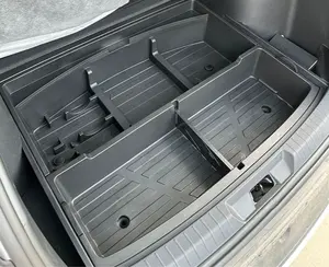 กล่องเก็บของท้ายรถสำหรับ BYD Song PLUS EV กล่องเก็บของท้ายรถที่เก็บของท้ายรถที่เหลือ