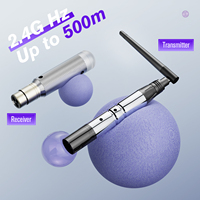 U'King contrôleur Dmx 2.4G rechargeable 1 émetteur Dmx512 sans fil et 3 récepteur Dmx512 pour le contrôle de l'éclairage de scène