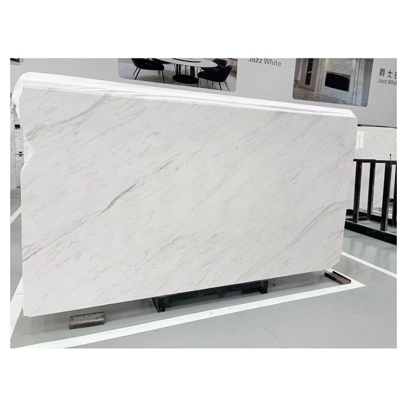 Chinese Polished White Calcite Marble Calacatta