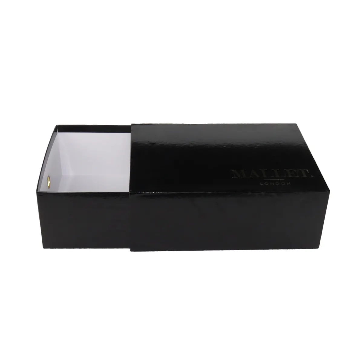Besace — baskets à tiroir noir Unique, boîte en carton pour emballage De chaussures