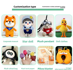 Ours en peluche personnalisé mignon avec robe à carreaux amovible - Peluche douce avec vêtements, conception personnalisée OEM ODM - Product Image 4