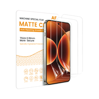 Film de protection d'écran mat en hydrogel anti-reflet HD TPU EPU pour iPhone 15 16 17 Pro Max, pour la vente en gros et au détail, compatible avec machine de découpe