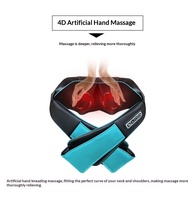 Masseur cervical électrique chauffant et infrarouge pour le cou, idéal pour la maison et la voiture, vente en gros
