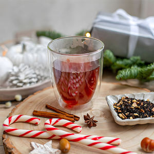 Vaso de Vidrio Borosilicato de Doble Pared Transparente de 350 ml, Aislado, Resistente al Calor, Apto para Lavavajillas, para Café, Vino y Bebidas - Product Image 6