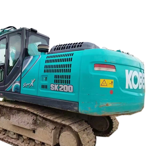 Pelle pelleteuse d'occasion sur chenilles d'origine Kobelco sk200, excavatrice d'occasion fabriquée au Japon à vendre - Product Image 1