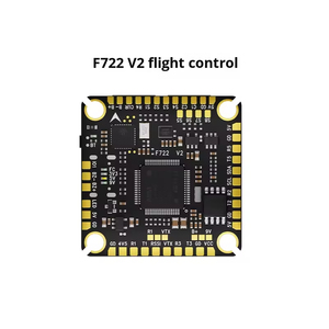 F722-6S/8S ตัวควบคุมการบินแบบโลหะ ยี่ห้ออื่น สำหรับโมเดล RC โมดูลควบคุมความแม่นยำสูง สำหรับโดรนแข่ง FPV ใบพัดขนาด 7-15 นิ้ว - Product Image 1