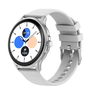 Kyboton Round Smart Watch Bracelet New Arrivals 2024 Smart Health Monitor Wristwatches Fitness Tracker BT Calling Smartwatch