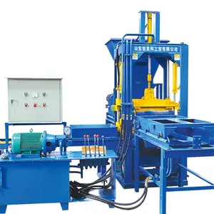 Semi Automatic Concrete Block Making Machine Qt3-20 Brick Making Machine Semi Automatic Concrete Block Making Equipment Brick Maker Machine