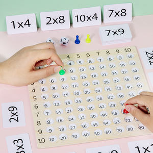 Offre Spéciale jeux de mathématiques enfants Puzzle Multiplicationtable1-100 numéro Puzzle conseil enfants jouets éducatifs pour enfants garçons filles - Product Image 6